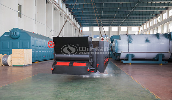 雙鍋筒組裝鏈條爐排鍋爐參數